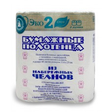Полотенце НЧ 2-х сл (2 рулона)/12 кор. ЭКОСЕМЕЙКА